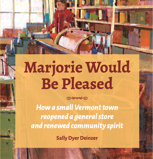 This 84-page book tells the story of the re-opening of Pierce’s Store in Shrewsbury Vermont.
